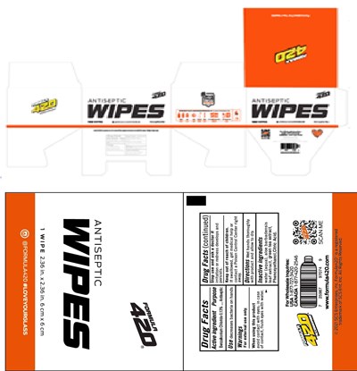 Label Image (Antiseptic Wipes Bzk 013 0486)